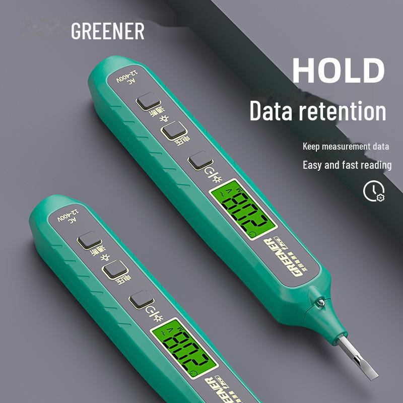 Green Forest Intelligent Electrician Test Pen: Multi-function Induction & Leakage Detector