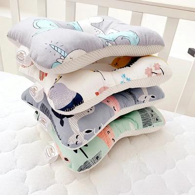 Almofada para Bebês e Crianças Roupa de Cama para Recém-Nascidos Apoio de Cabeça para Dormir Almofada para Amamentação de Bebês Almofada Anti-Rolamento para Posição de Dormir Multifuncional