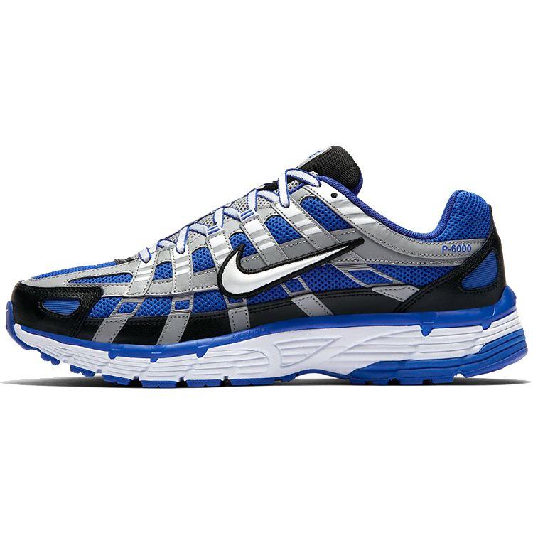 

Nike P-6000 Racer Blue Flat Silver Мужские кроссовки Черный Белый CD6404-400