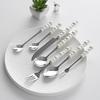 Light Luxury Creative Knife, Fork and Spoon Household Stainless Steel Steak Knife and Fork Western Dessert Spoon Tableware Set High Value