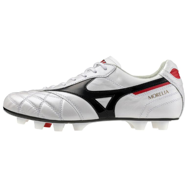 Mizuno Morelia 2 Japan Comfortable Versatile Soccer Shoes Unisex Soccer Shoes Silver Gray P1GA250209
