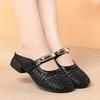 Baotou Sandals For Women Wearing Summer Shoes For Women, Versatile Hollow Breathable Semi-Torched Women's Shoes Comfortable