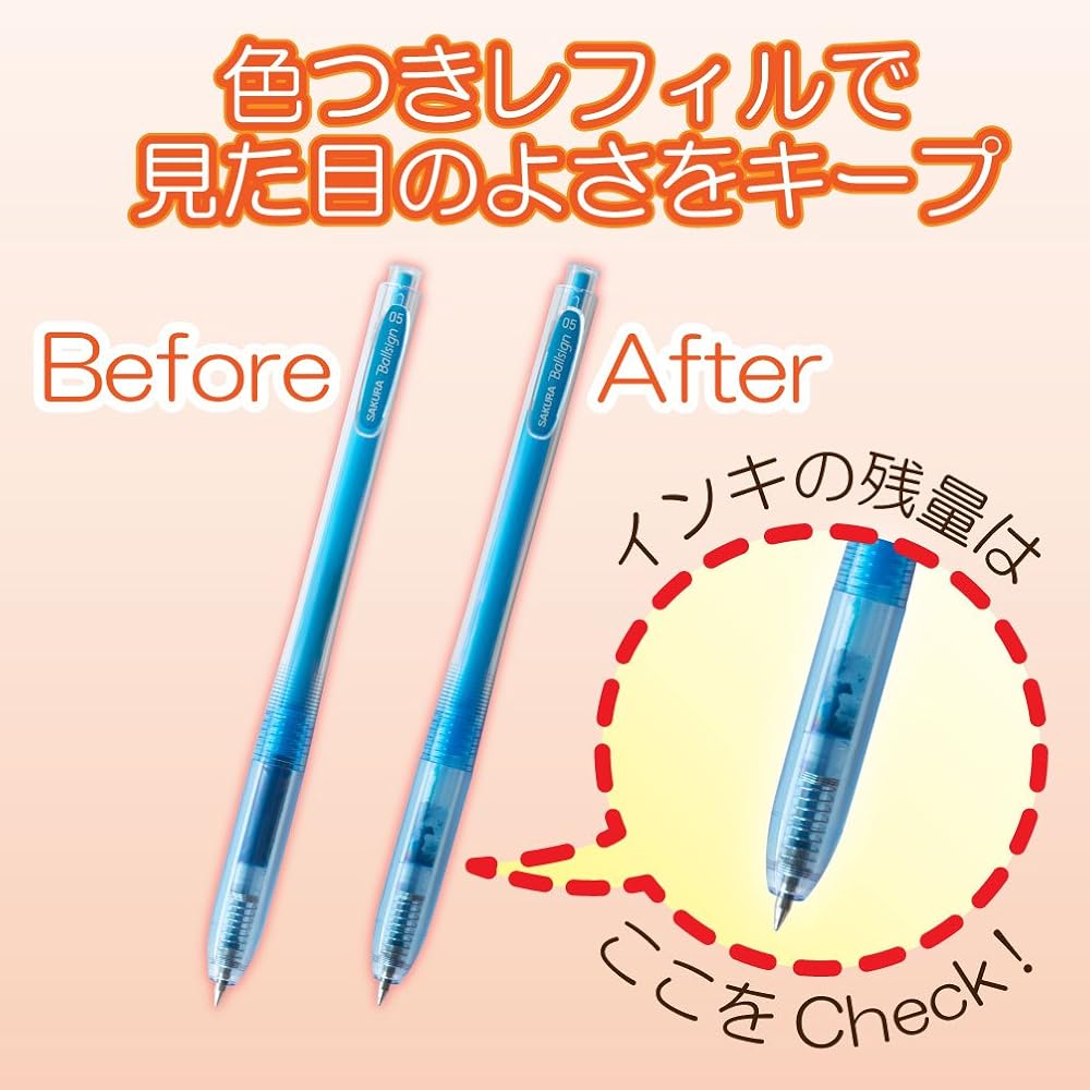 Sakura Cray-Pas Metallic Ballpoint Pen 5 Colors 0.7mm Ballpoint Pen Set