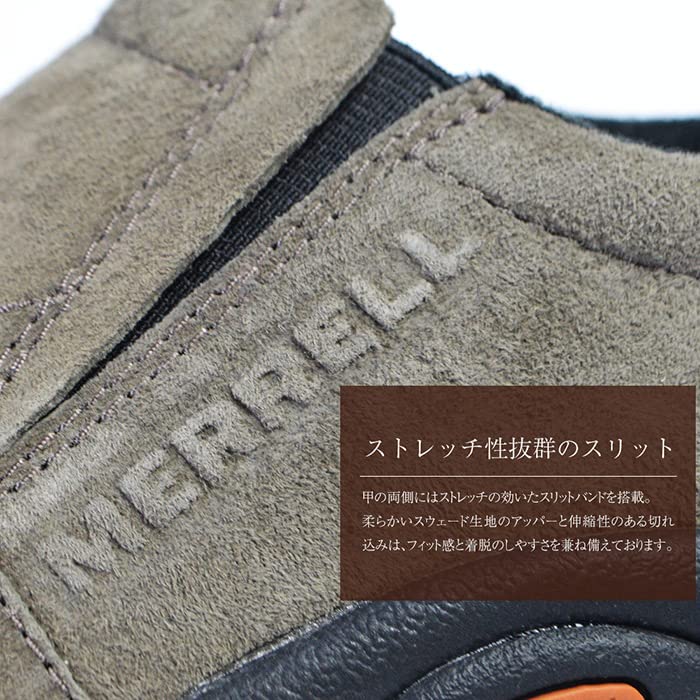 MERRELL JUNGLE MOC Women's Slip-on Outdoor Sneakers (GUNSMOKE, measurement_24_point_0_centimeters) [Parallel Import]