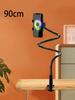 1PC Mobile Phone Clip On Stand, Bedside Mobile Phone Stand with 360 Degree Rotating Plastic Stand,suitable for Table and Bed