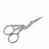 1Pc Stainless Steel Embroidery Sewing Tools Crane Shape Shears   Stitch Scissors Gold