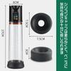 Hisecret Electric Penis Vacuum Penis Suction USB 4 Levels of Pressure for Comes with 2 Replacement Sex Toy Pump, Pump, Device, Rechargeable,