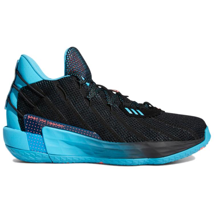 adidas Dame 7 GCA 'Visionary' (Unisex) Core Black / Signal Pink / Signal Cyan Basketball Shoes G57905