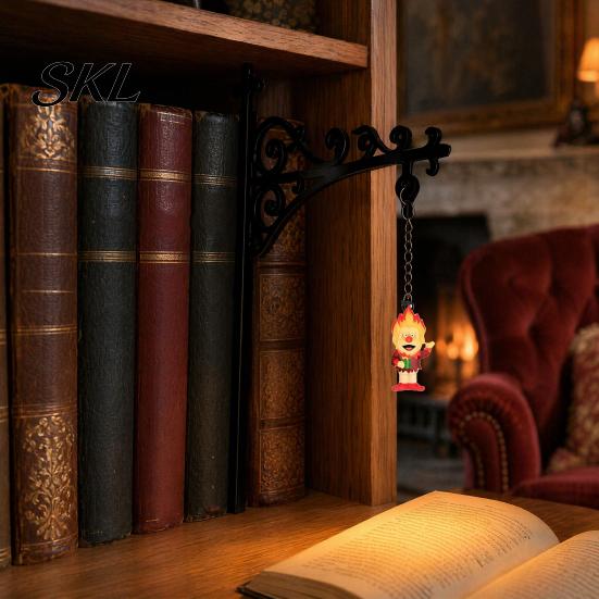 Innen-Akzentbeleuchtung Kreative Bücherregal-Lampe mit warmem Schein für gemütliche Leseecken, Retro Preppy Dunkle Fantasy Wohnkultur Dekorative Laterne