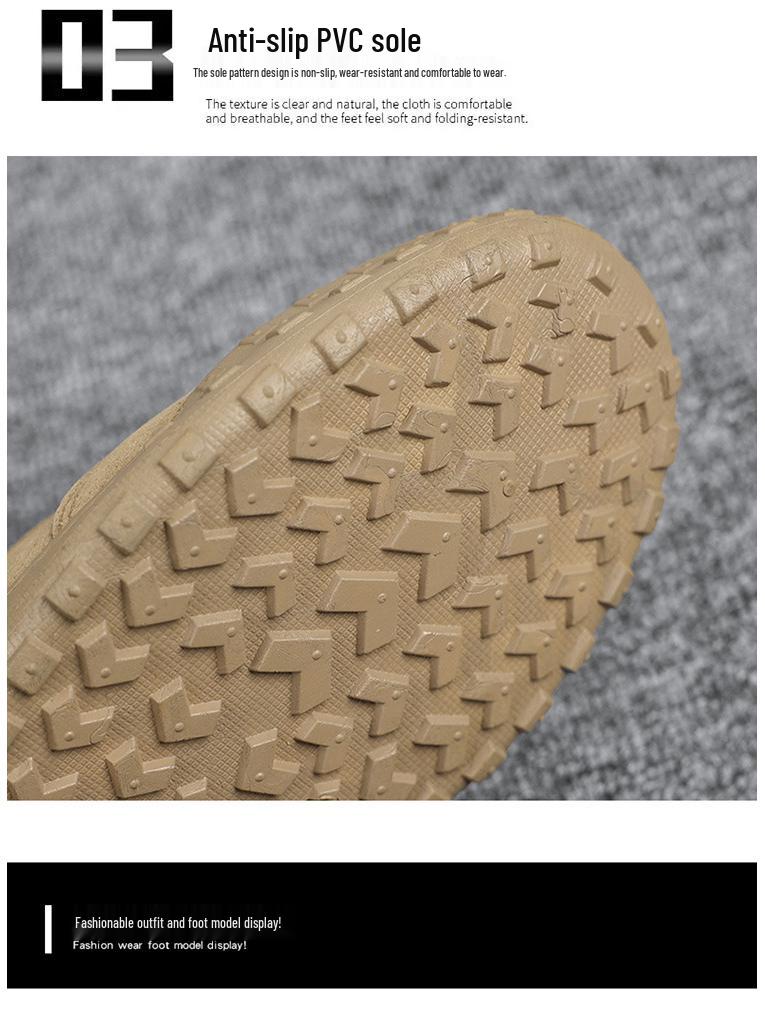 Men's High-Top Waterproof Suede Work Boots - Casual Retro Martin Boots for Fall and Winter