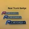 1 Satz Metall R DESIGN Styling Emblem, Auto Frontgrill Dekoration Badge Für V-o-l-vo Zubehör