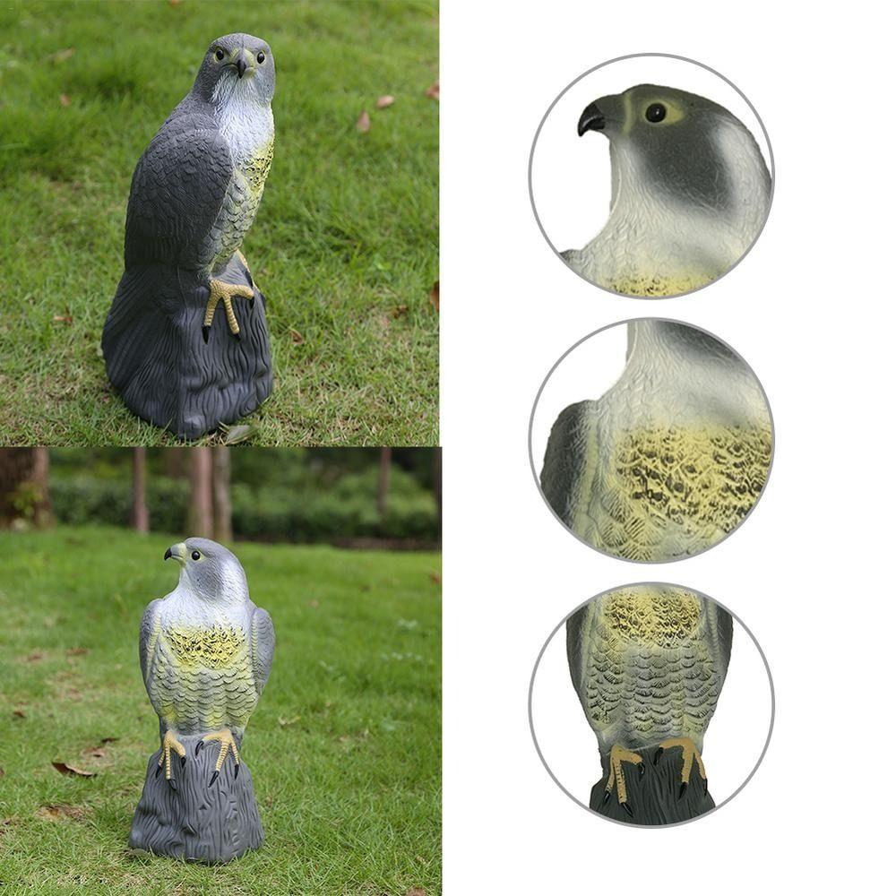 Lifelike Eagle Repellents Sturdy Birds Decoy Hawk Artificial Eagle Statue  Courtyard