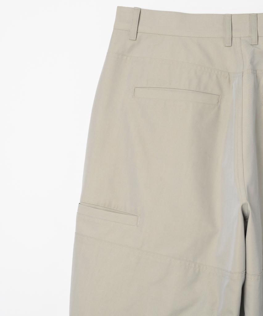 MILLO ARCHIVE Double Layered Detail Pants [Ecru]