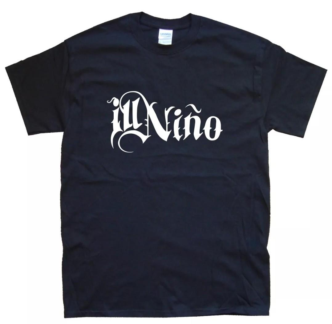 ILL NINO new T-SHIRT sizes S M L XL XXL 3 4 XL Black, White M
