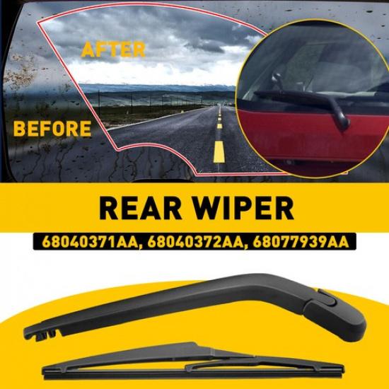 Задний дворник в сборе (рычаг и щетка) для Dodge 2009- Journey НОВЫЙ 68040371AA 68040372AA