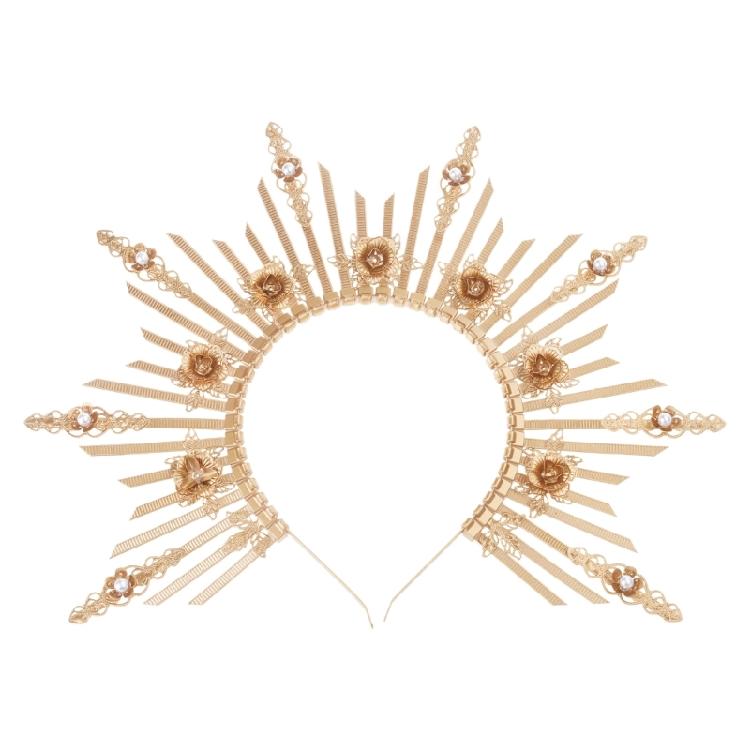 

Headband for Women Church Hairband Flower Headdress Women Costume Accessories 1