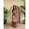 Pure Malai Cotton Saree with Big Border Digital Print Concept with Elegant Kalamkari Patterns with Contrast  Big Pallu with Tassels Attached