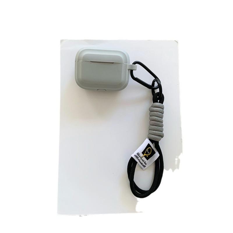Ins Solid Color Simple Wind Suitable for AirPods 1 Generation Protective Case Second Generation 1 Generation Pro1 Apple Bluetooth Headset Case Female