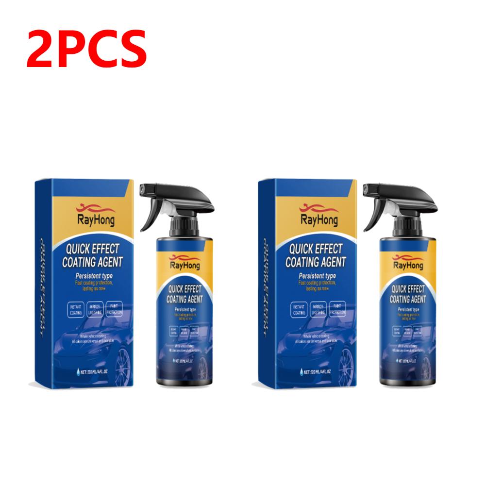120ml Car Nano Ceramic Coating Agent Spray Car Coating Hydrophobic Protection Spray Auto Polishing Maintenance Spray Accessories