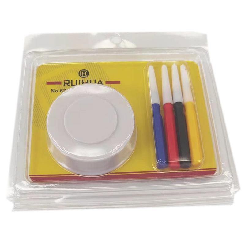 

5 шт. Масленка для часов, масло, ручка-игла, портативный инструмент для смазки и ремонта деталей механизма, аксессуары для часовщиков