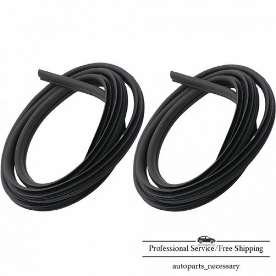 2X For 1997-04 Ford F-150 F-250 Door Weatherstrip Seal Rubber Front LH & RH New