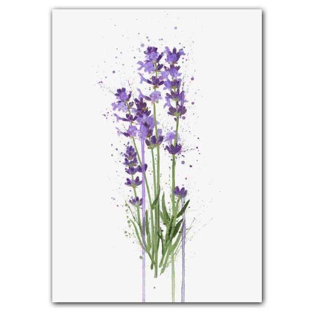 Neue Nordic Abstrakte Splash Tinte Kunst Druck Leinwand Malerei Blume Poster Büro Wand Malerei Wohnzimmer Dekoration Wandbild Kein Rahmen