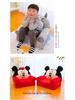 Cartoon Children's Multi-Layer Folding Plush Sofa Bed 