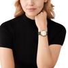 Michael Kors Mini Everest Three-Hand Amazon Suede Croco Leather Watch MK4720