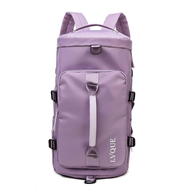 Street Trend Fitness Bag with Shoe Compartment Large Capacity Out Messenger Sports Handbag Travel Bag