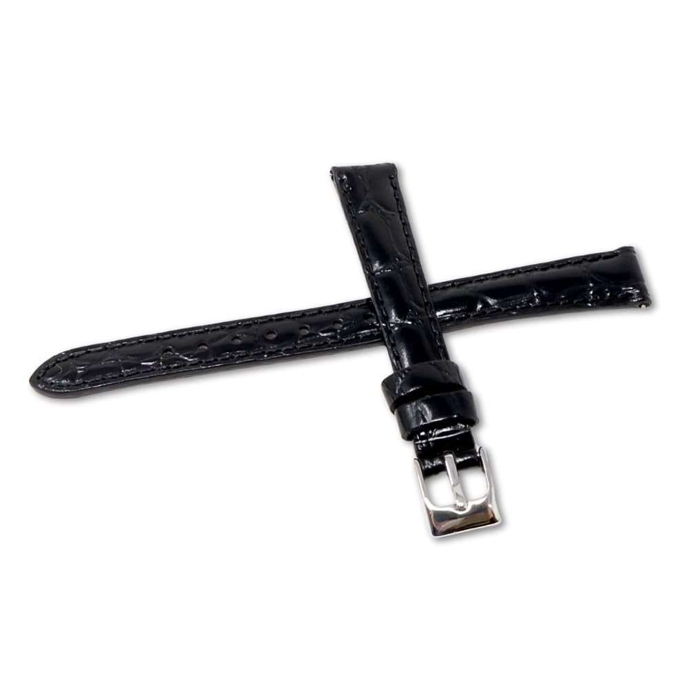 

[Seiko] Band Wristwatch 13mm Belt Cowhide Leather Ladies with Care Instructions (Black)
