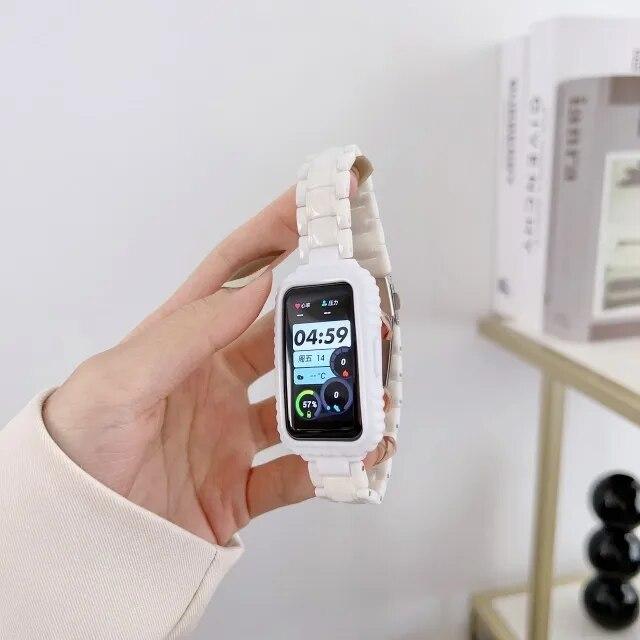 Replacement Strap For Huawei Band 7 8 Correa SmartWatch Case Wristband Bracelet For Honor Band 6 Huawei Band6 Band7 Accessories