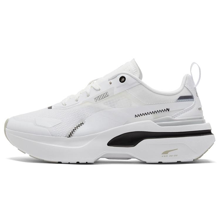 (WMNS) PUMA Kosmo Rider White Black Women s 383113-03 EU 35.5