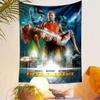 The Fifth Element Tapestry Wall Hanging, Sci-Fi Movie Poster Art, Retro Wall Decor for Bedroom Living Room Dorm