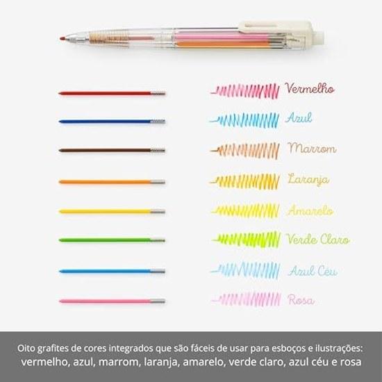 Pentel Art Multi 8 Color Core Colors XPH804