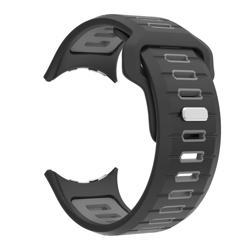 Silicone Strap for Google Pixel Watch 3 45mm Two-Tone Strap WaterProof Men Women Wristband for Google Pixel Watch 3 45mm Wrist