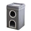 Cozy Winter Cat Bed: Warm, Removable, Washable, Enclosed, Easy to Clean, Foldable, Large Size, Four Seasons Pet Bed.
