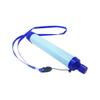 Tragbarer Outdoor-Wasserfilter-Strohhalm Survival Notfall Trinkwasserreiniger Persönliches Leichtes Kompaktes Filtrationsgerät für Wandern Camping