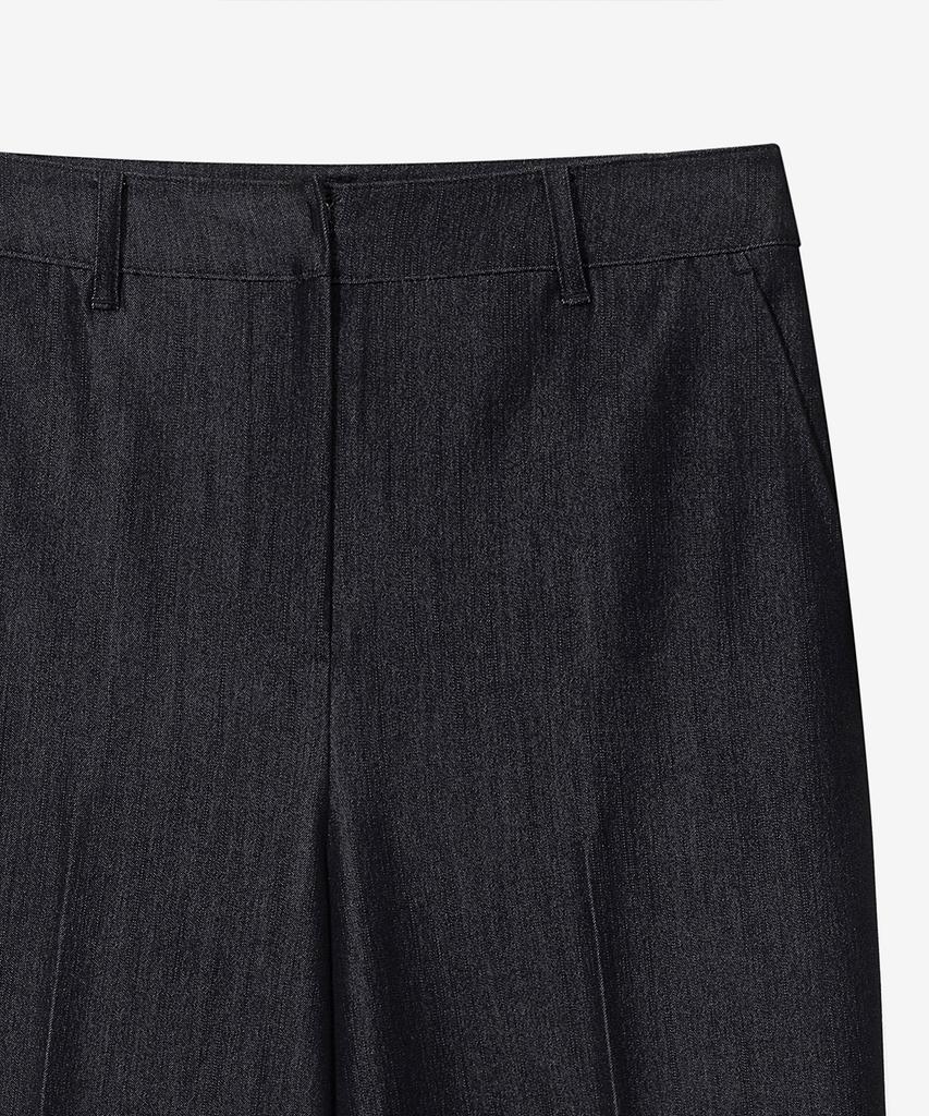 MIND BRIDGE WOMEN [W] Denim-Like Wide Pants