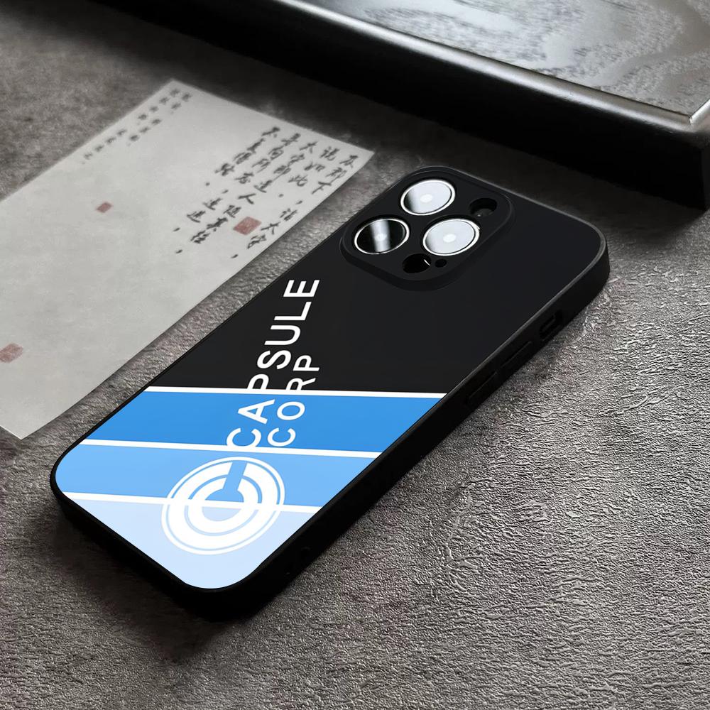 Capsule Corp Skullies Phone Case For 15 Pro Max For Iphone 14 16 Pro Max 12 Mini 11 13 Pro Xr X Xs 8 7 Plus Back Cover