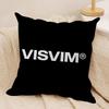 Brand Design V-Visvim Cushion Cover Soft Plush Fabric Double-Sided Printed Sofa Cushion Cover for All Seasons Home Decor Gift