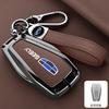Zinc Alloy Leather Car Key Case Geely Okavango Coolray Atlas Monjaro Tugella Emgrand Gt S Proton X50 X70 X6 X7 Ex7 Gc Key Fob