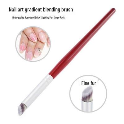 Gradient Nail Art Stippling Pinsel Set für Gel-Nagellack und Farbmalkunst