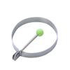 1/5PCS Stainless Steel Round/Heart/Flower/Five-Pointed Star And Mouse Shaped Egg Mold Ring Kitchen Utensil