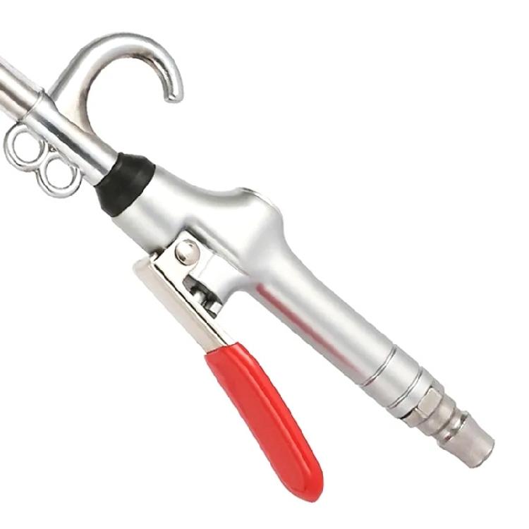 Industrial High Pressure Air Blow Guns 360 Rotate Retractable Cleaning Guns Tool