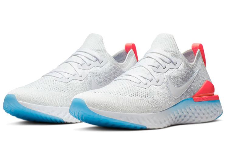 Nike Epic React Flyknit 2 Blue Hero Bright Crimson CJ7794-146