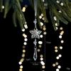 Five-pointed Stars Christmas Tree Decoration Snowflake Transparent Christmas Bell