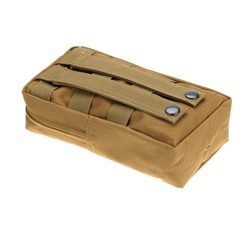 EDC Tactical MOLLE Waist Bag - Outdoor Emergency & Sundries Pouch for Military Use
