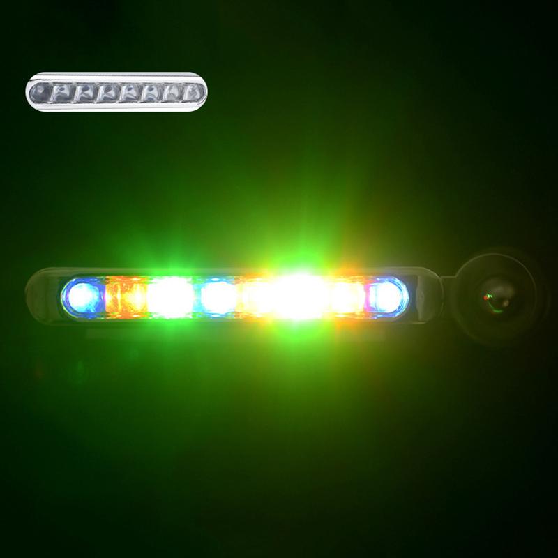 1Pc Car Led Daytime Headlight With Wind Powered Fan Floodlights Auxiliary Lighting Motorcycle Lamp For Modification