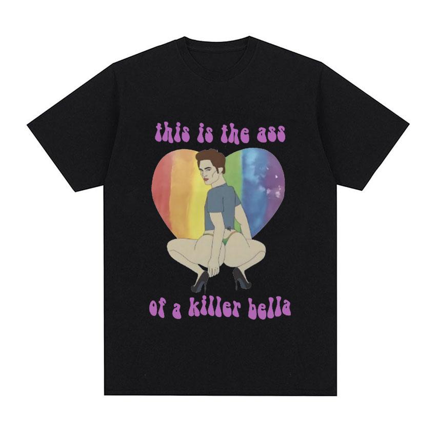 I Love Hot Dads Tshirt The Twilight Saga Charlie Swan Billy Burke Graphic Tshirts Men Women Cotton Oversized T Shirt Streetwear S