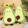 Comfortable Avocado Soft Pillow Plush Toy Kawaii Cartoon Fruits Appease Girls Baby Doll Toys